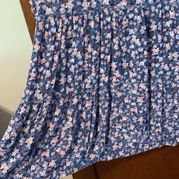 Knox Rose floral tiered mini dress - has small flaws on bottom tier 😍😍😍 - Picture 10 of 12